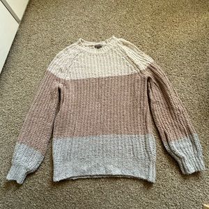 Falls Creek Striped Sweater